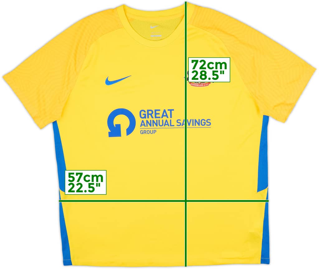 2021-22 Sunderland Away Shirt - 9/10 - (XL)