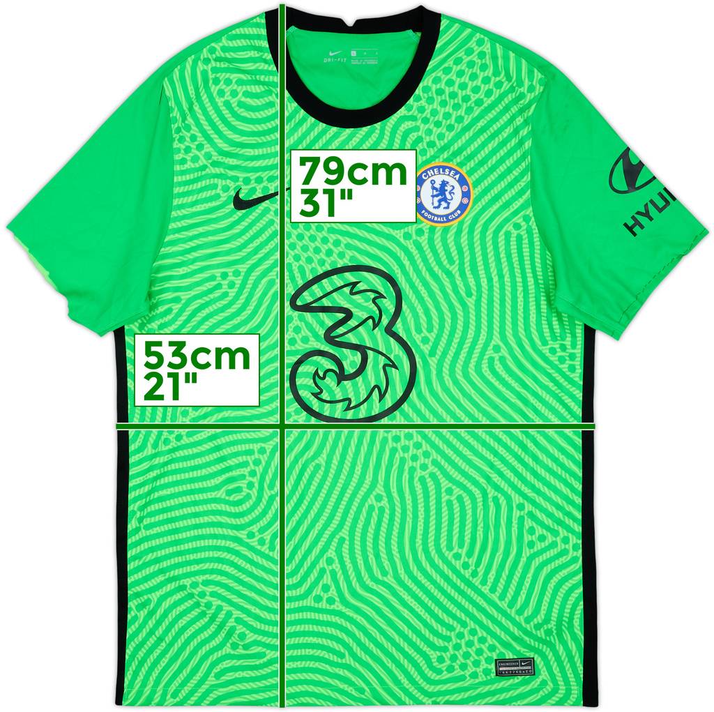 2020-21 Chelsea GK S/S Shirt - 3/10 - (L)