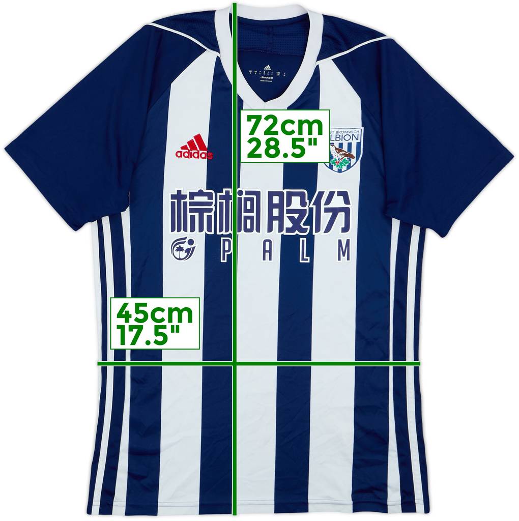 2017-18 West Brom Home Shirt - 5/10 - (S)