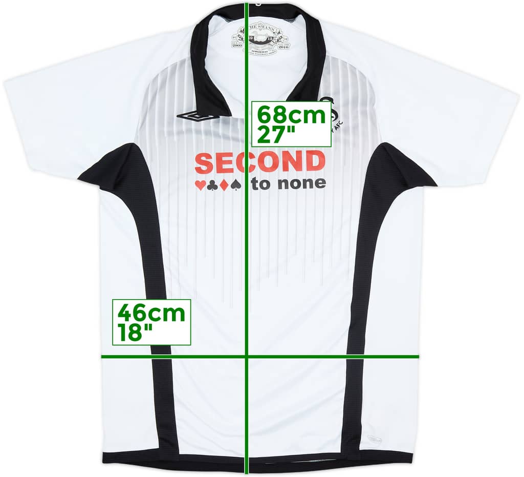 2009-10 Swansea Home Shirt - 8/10 - (XL.Boys)