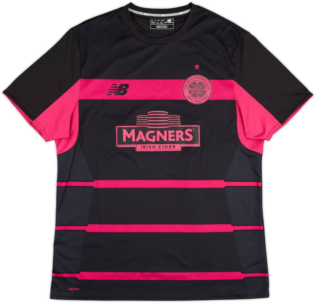 2016-17 Celtic New Balance Training Shirt - 8/10 - (L)