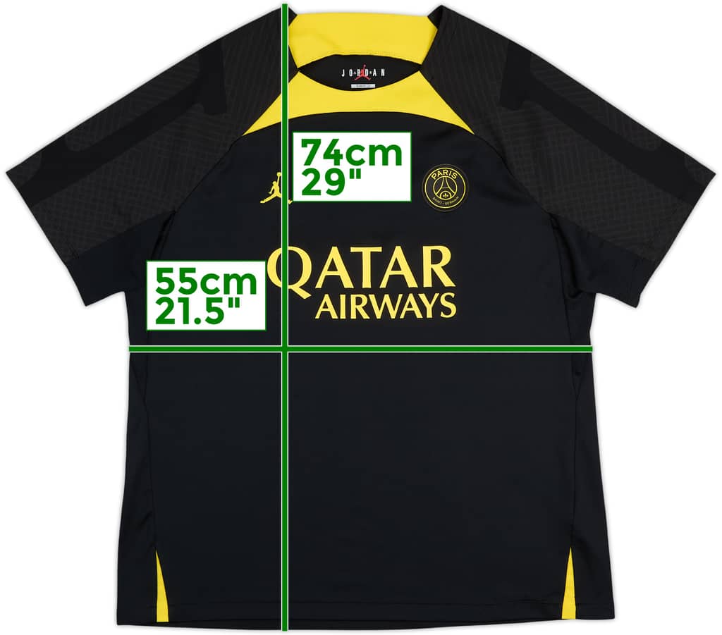 2023-24 Paris Saint-Germain Nike Jordan Training Shirt - 8/10 - (XL)