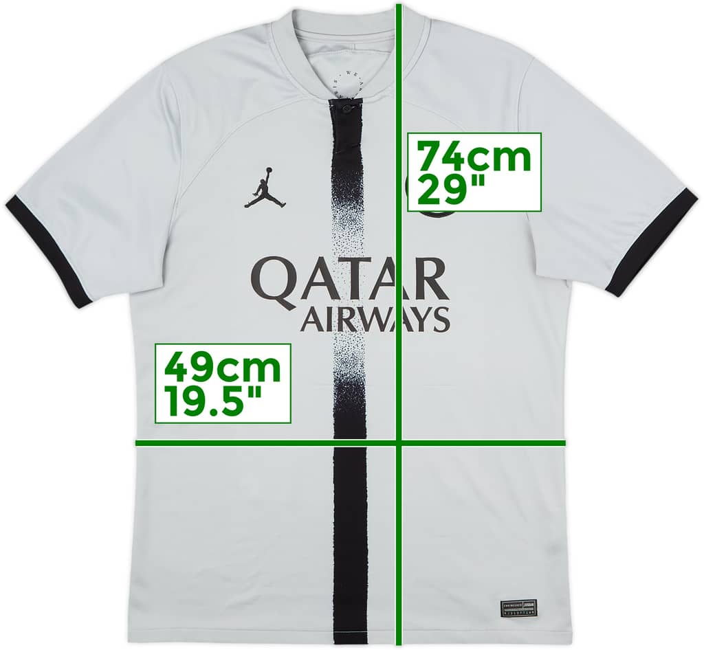 2022-23 Paris Saint-Germain Away Shirt - 5/10 - (M)