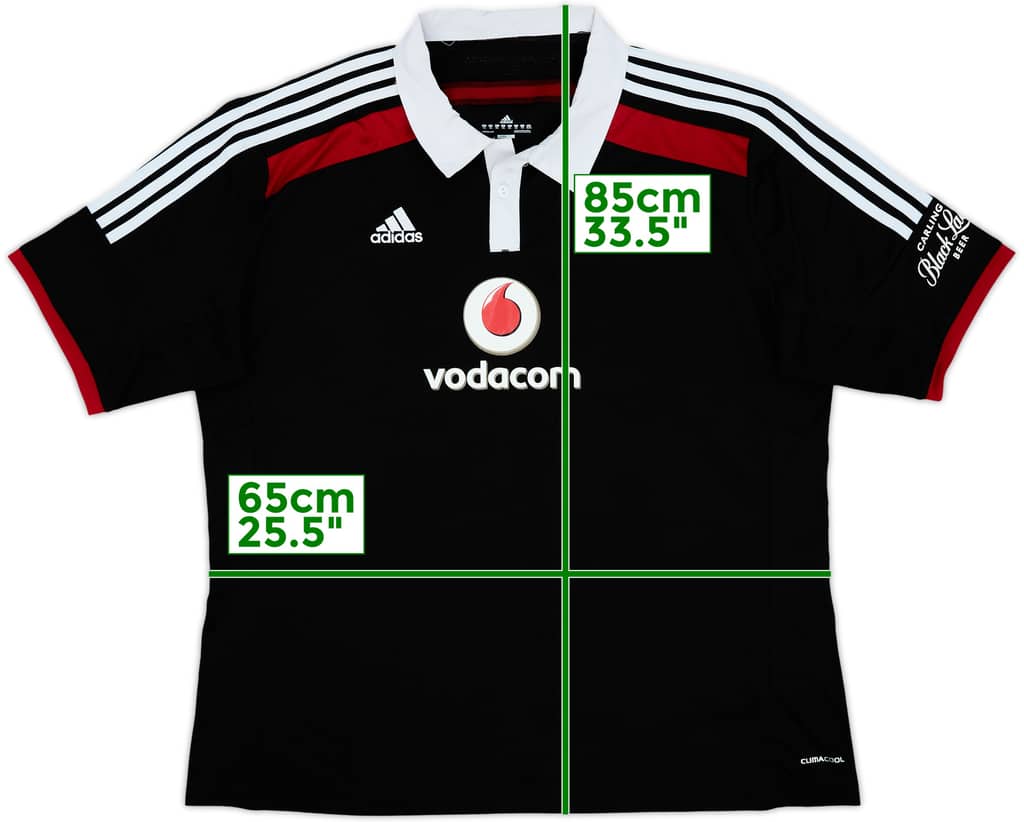 2010-11 Orlando Pirates Home Shirt - 9/10 - (3XL)
