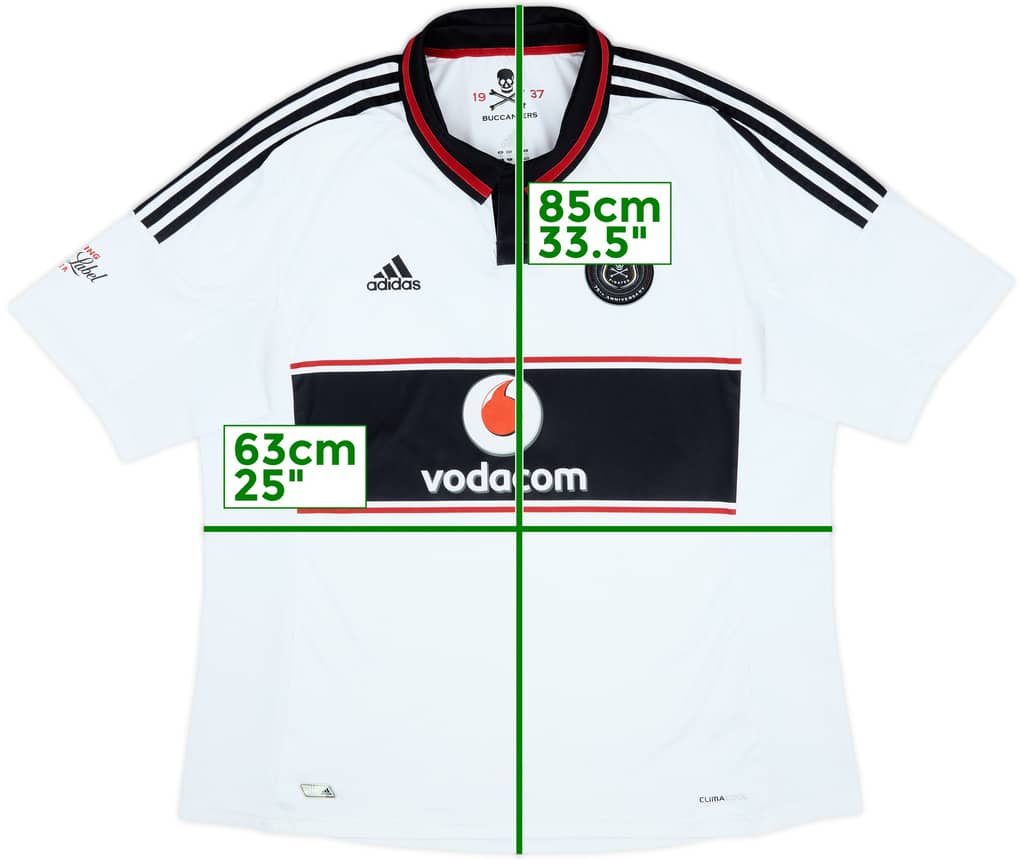 2011-12 Orlando Pirates Third Shirt - 8/10 - (XXL)