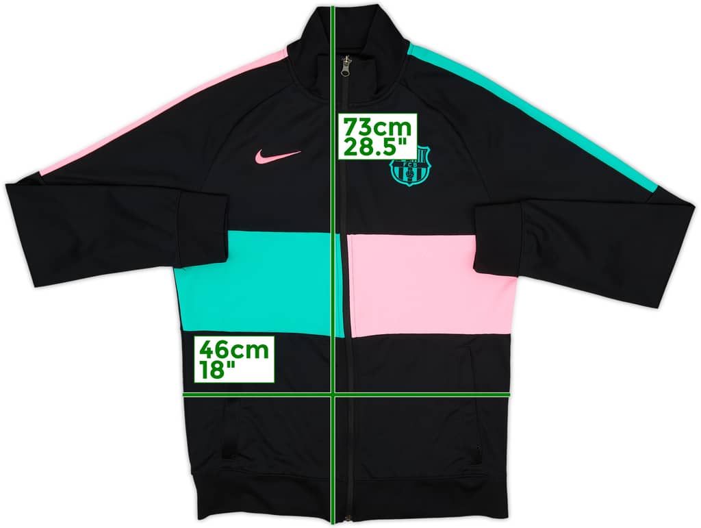2020-21 Barcelona Nike Track Jacket - 8/10 - (M)