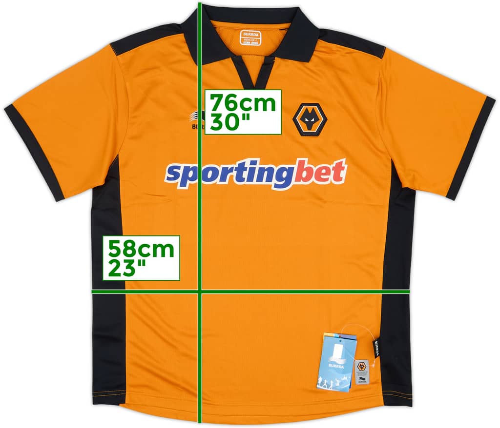2010-11 Wolves Home Shirt (L)