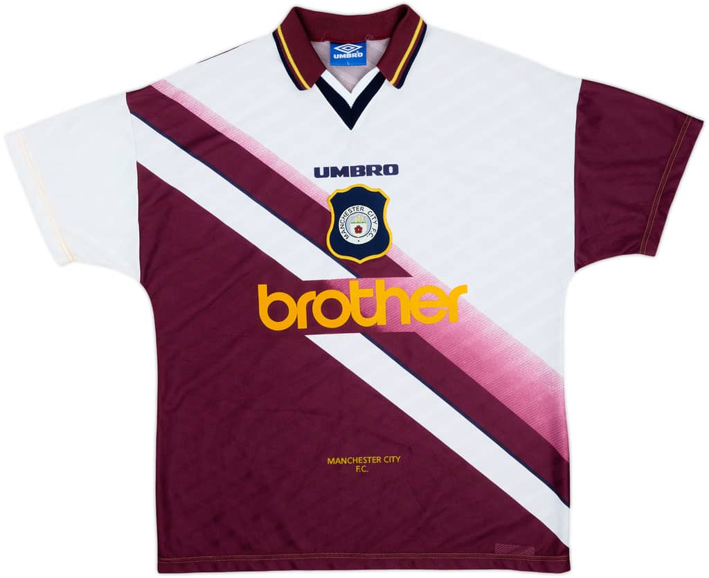 1996-97 Manchester City Away Shirt - 10/10 - (L)
