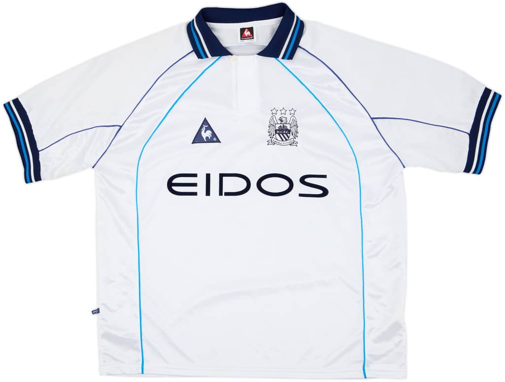 1999-00 Manchester City Away Shirt - 10/10 - (XL)