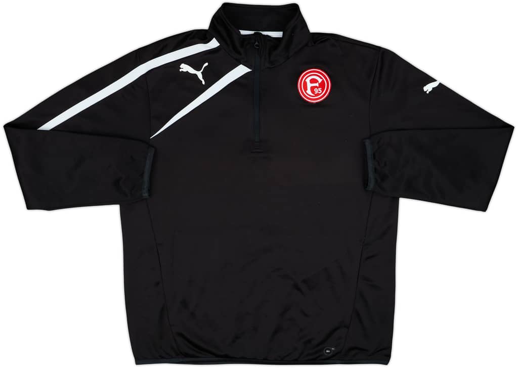 2012-13 Fortuna Dusseldorf Puma 1/4 Zip Top de entrenamiento - 8/10 - (M)