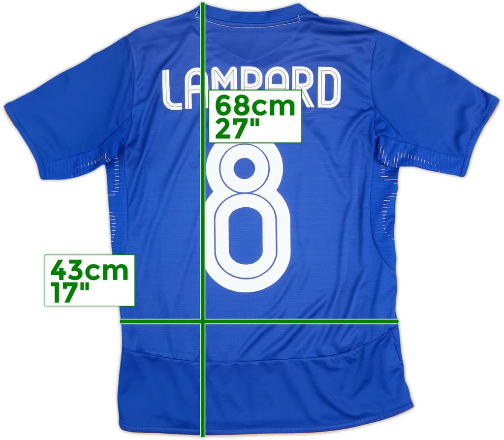 2005-06 Chelsea Centenary Home Shirt Lampard #8 - 6/10 - (XL.Boys)