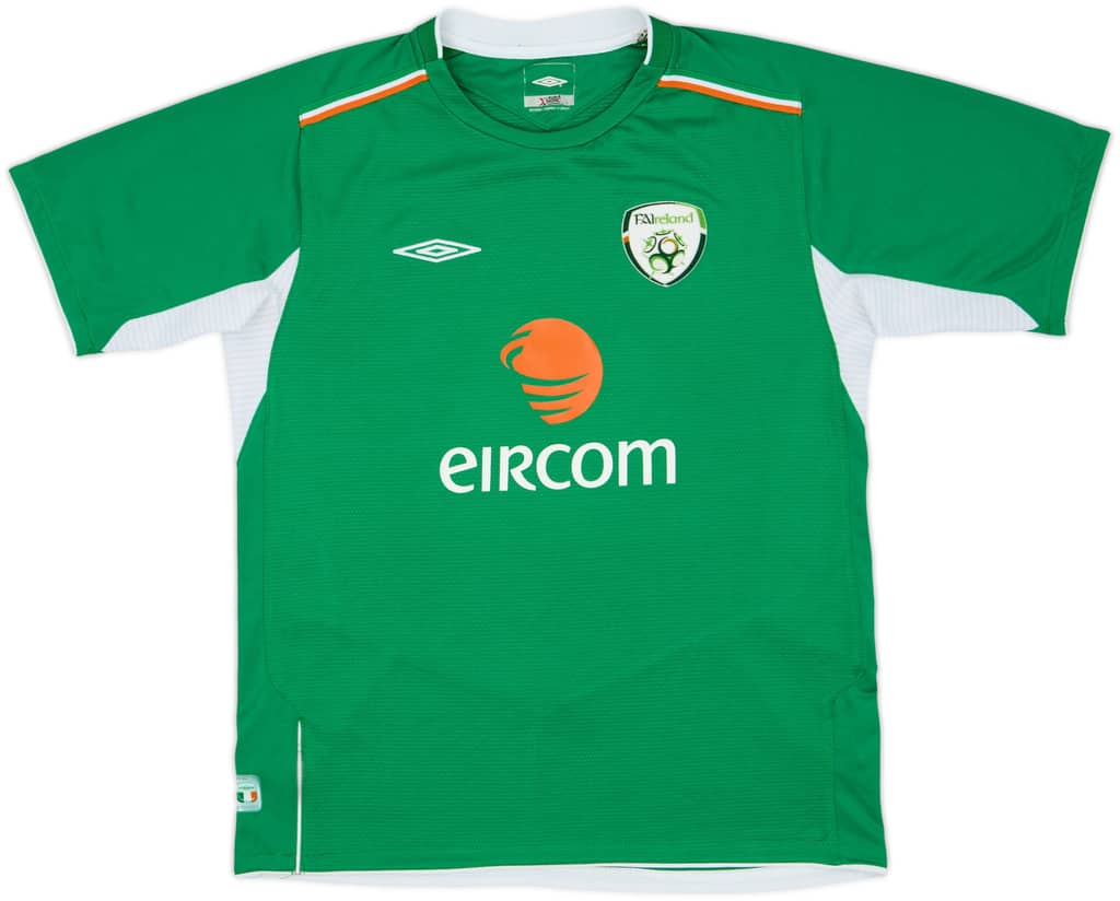 2004-06 Ireland Home Shirt - 9/10 - (L.Boys)