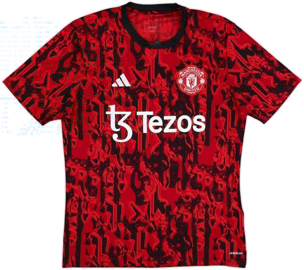 2023-24 Manchester United adidas Training Shirt - 4/10 - (M)