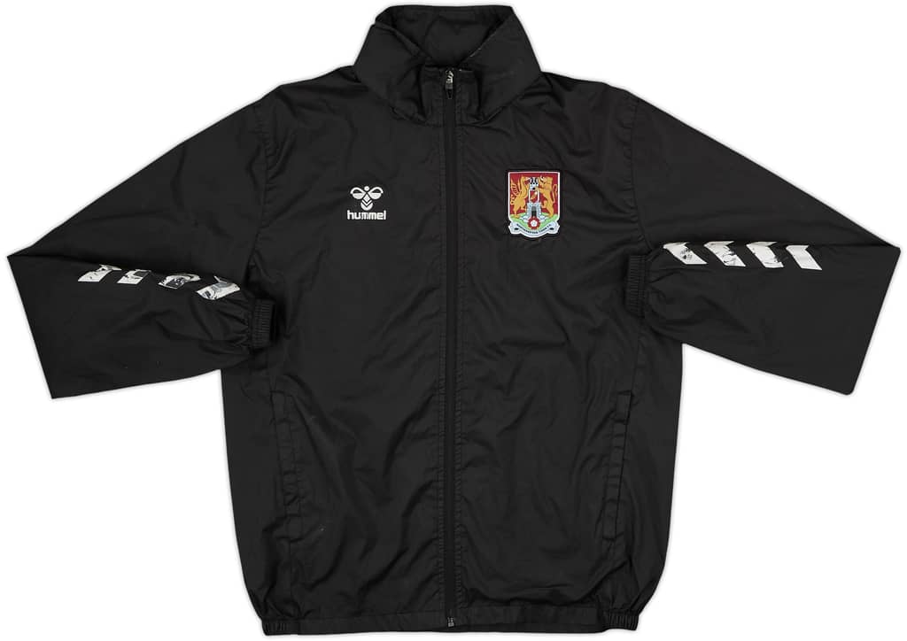 2020-21 Northampton Hummel Hooded Track Jacket - 5/10 - (M)