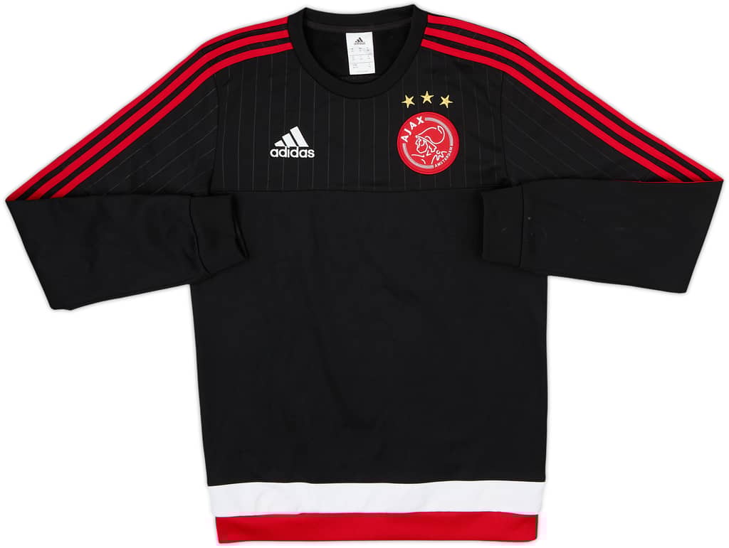 2015-16 Ajax adidas Sweat Top - 8/10 - (XS)