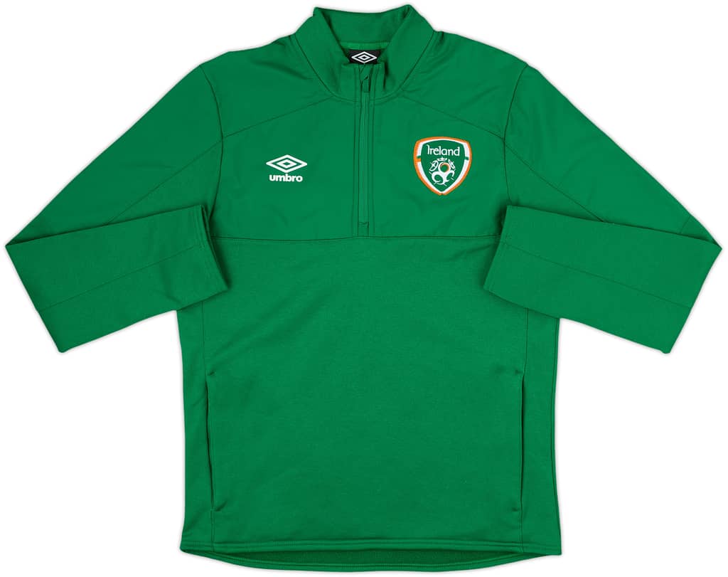 2016-17 Ireland Umbro 1/4 Zip Training Top - 5/10 - (M)