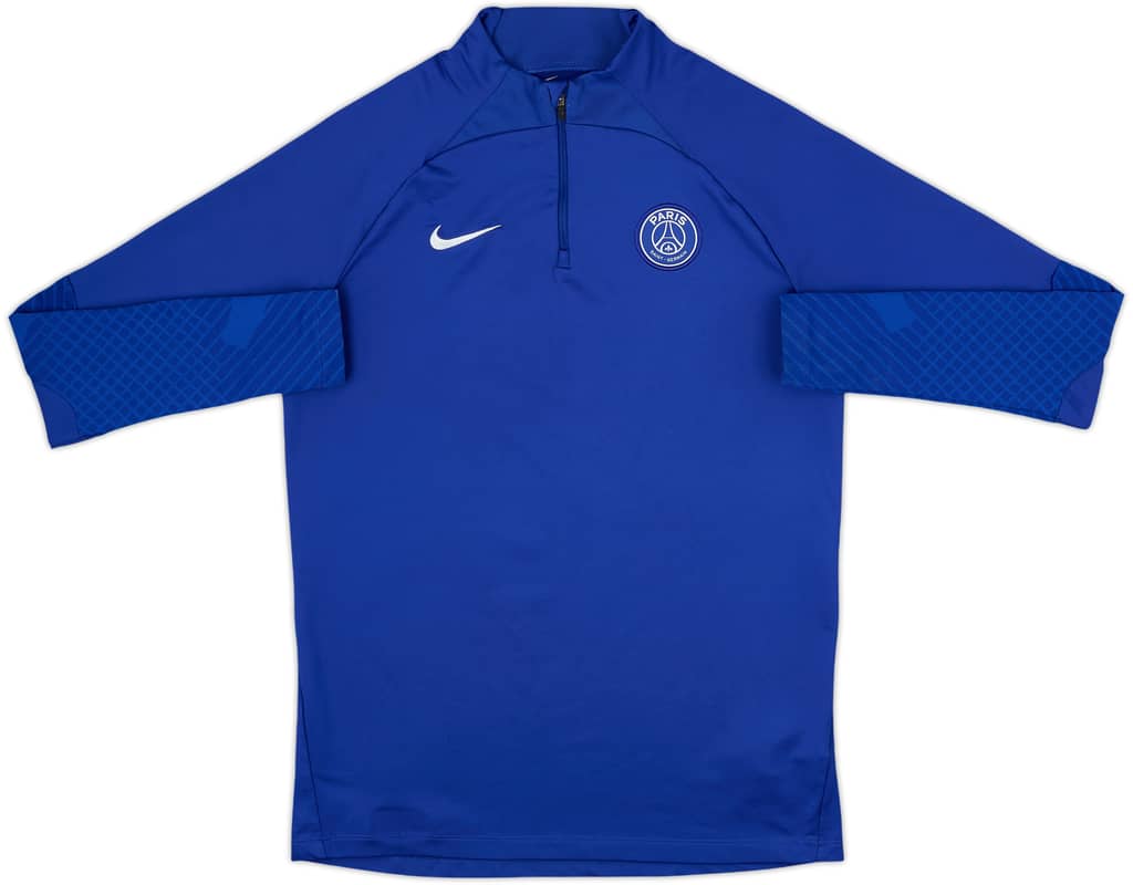 2022-23 Paris Saint-Germain Nike 1/4 Zip Training Top - 8/10 - (M)