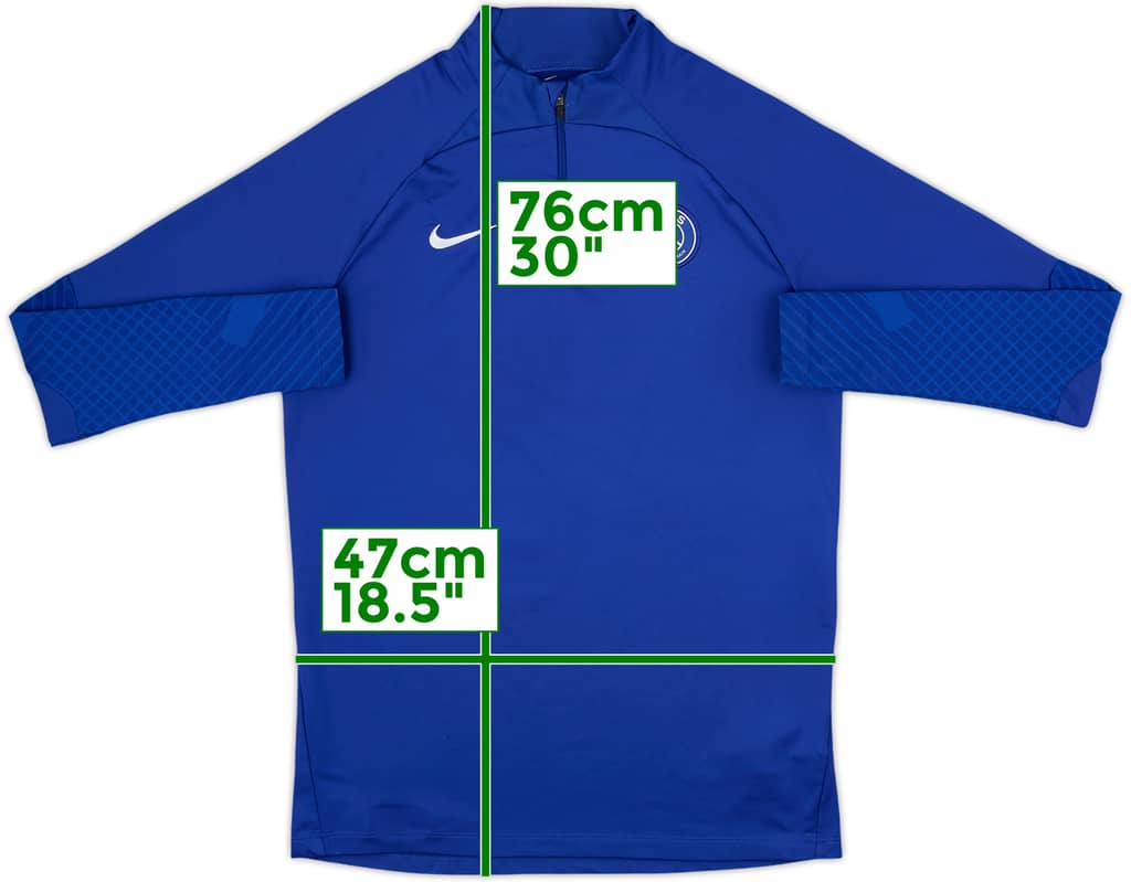 2022-23 Paris Saint-Germain Nike 1/4 Zip Training Top - 8/10 - (M)