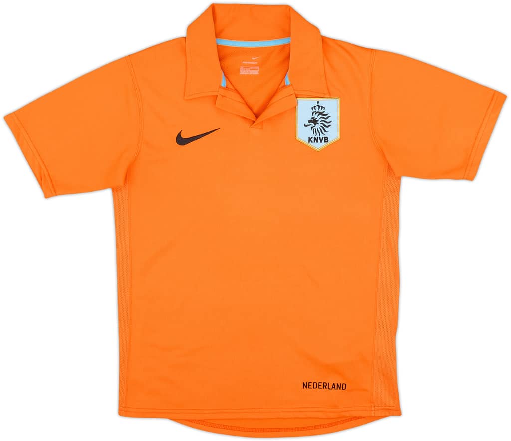 2006-08 Netherlands Home Shirt - 8/10 - (M.Boys)