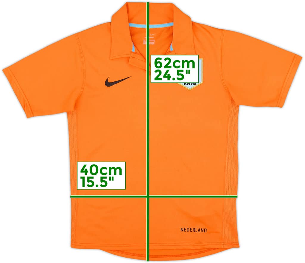 2006-08 Netherlands Home Shirt - 8/10 - (M.Boys)