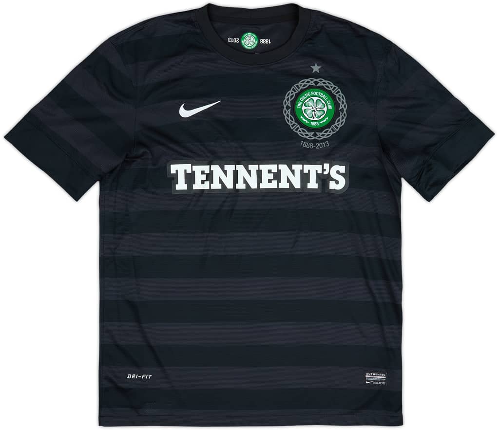 2012-13 Celtic '125th Anniversary' Away Shirt Brown #8 - 8/10 - (M)