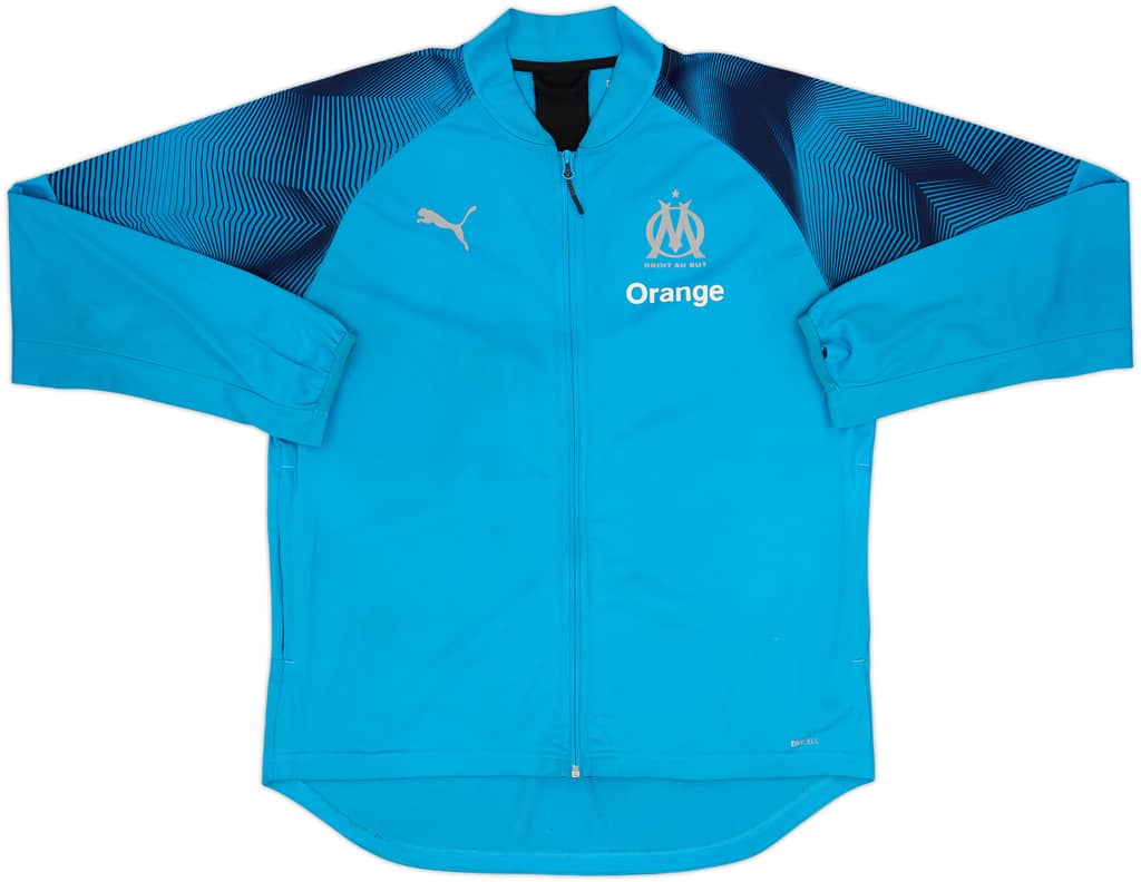 2018-19 Olympique Marseille Puma Track Jacket - 5/10 - (L)