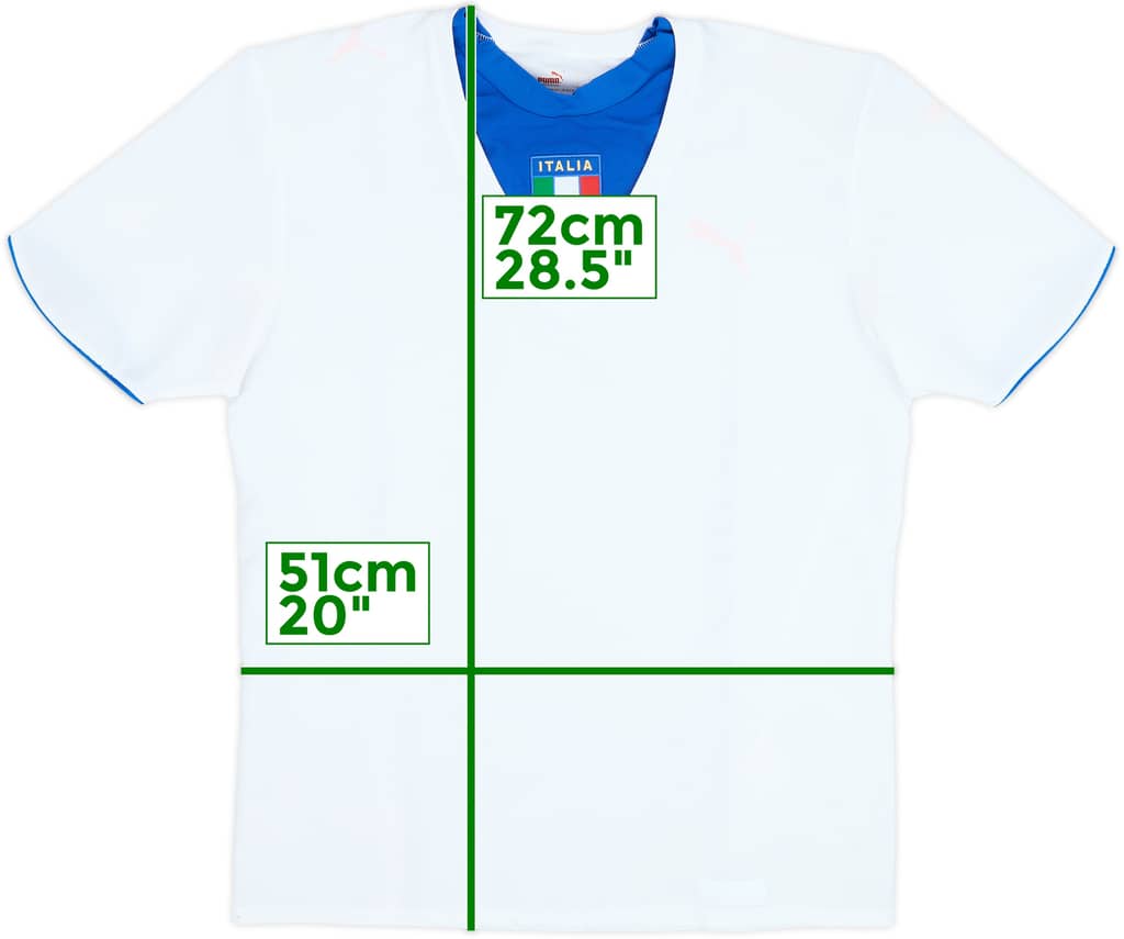 2006 Italy Away Shirt - 4/10 - (M)