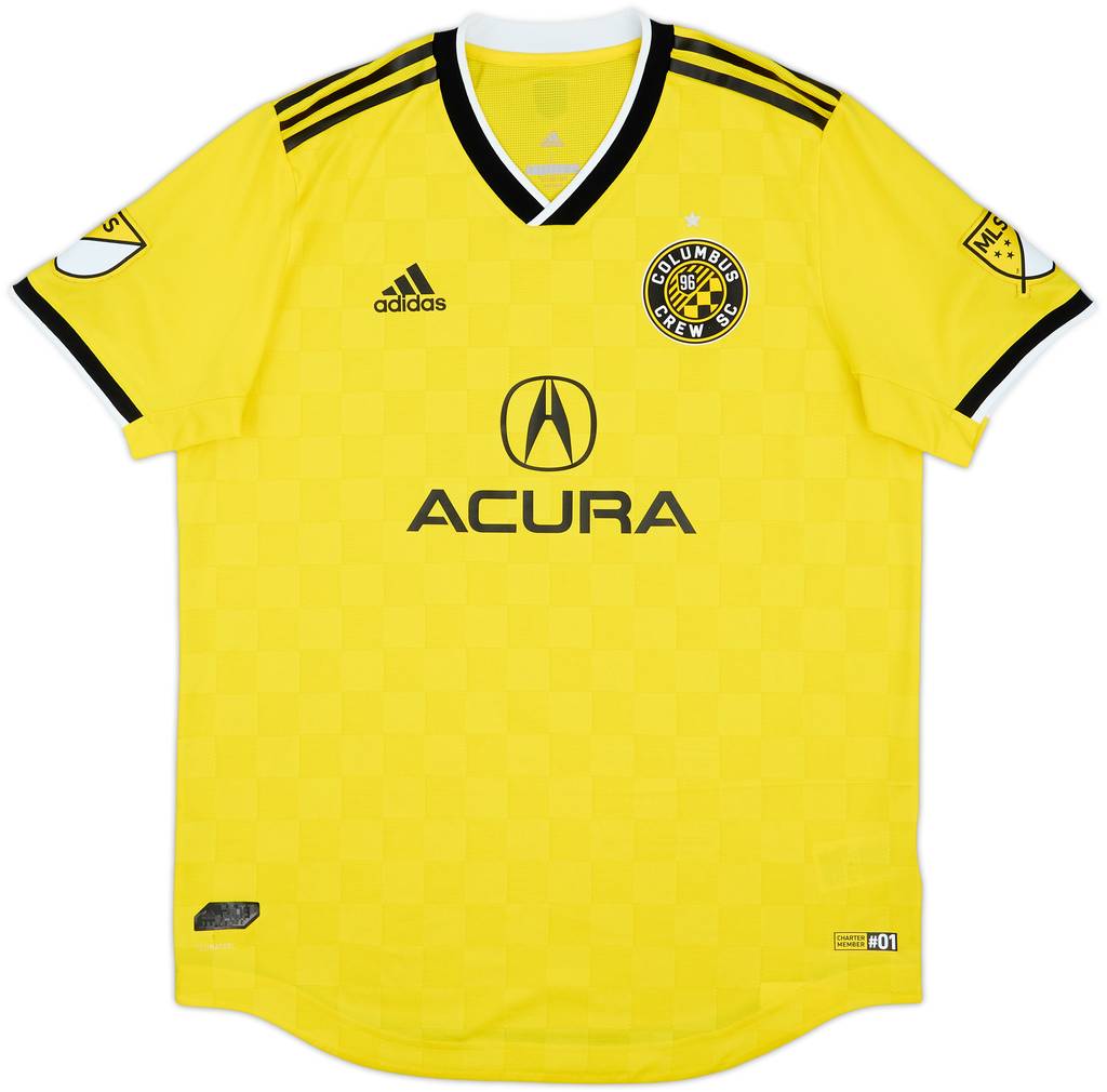 2019-20 Columbus Crew Authentic Home Shirt - 10/10 - (L)