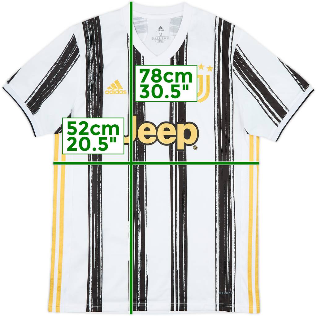 2020-21 Juventus Home Shirt - 8/10 - (M)