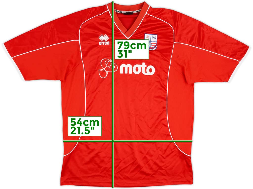 2005-06 Rushden & Diamonds Home Shirt - 8/10 - (XL)