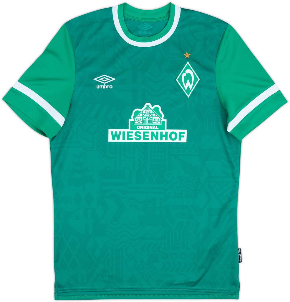 2021-22 Werder Bremen Home Shirt - 8/10 - (M)