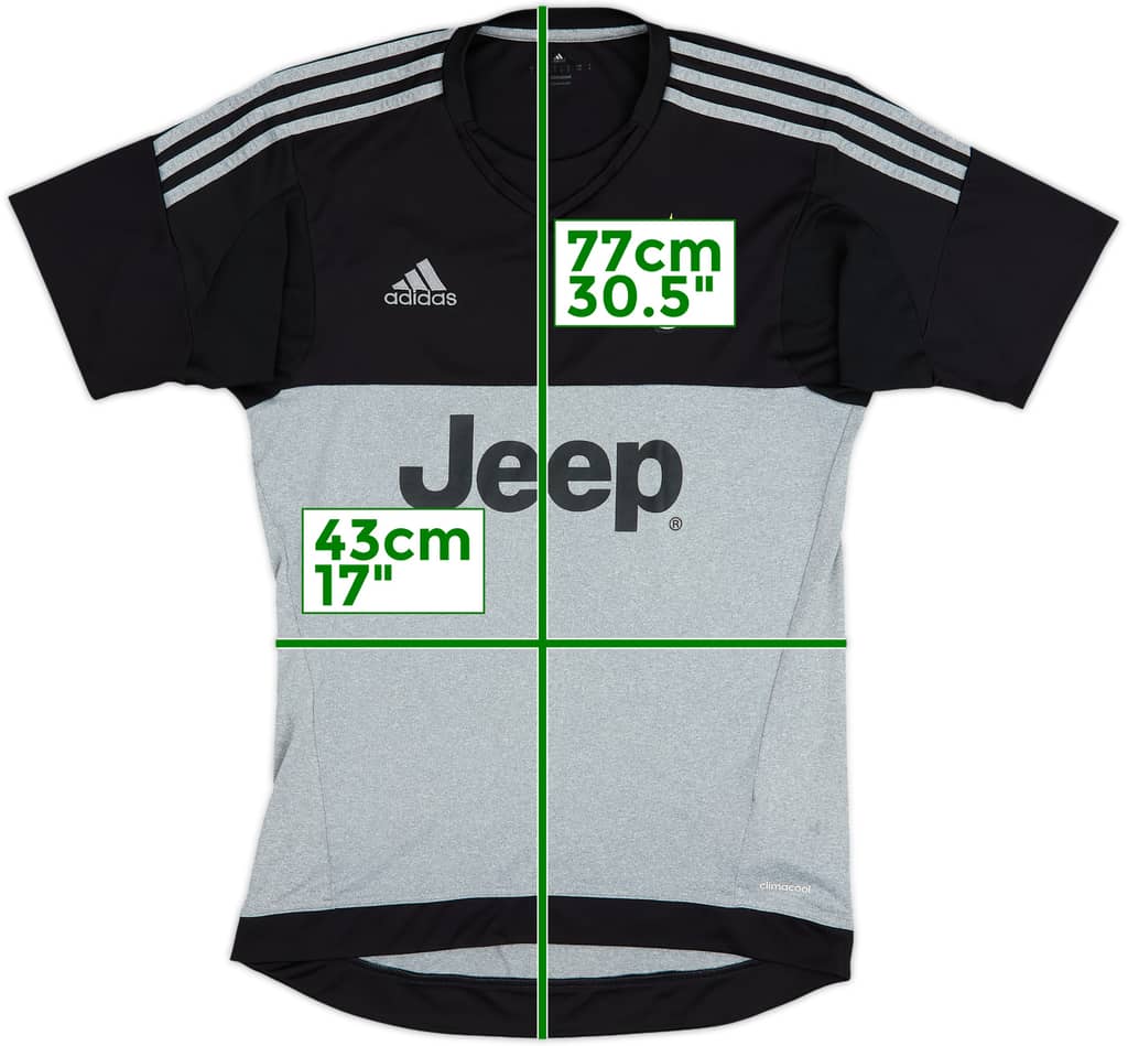 2015-16 Juventus GK S/S Shirt - 8/10 - (S)