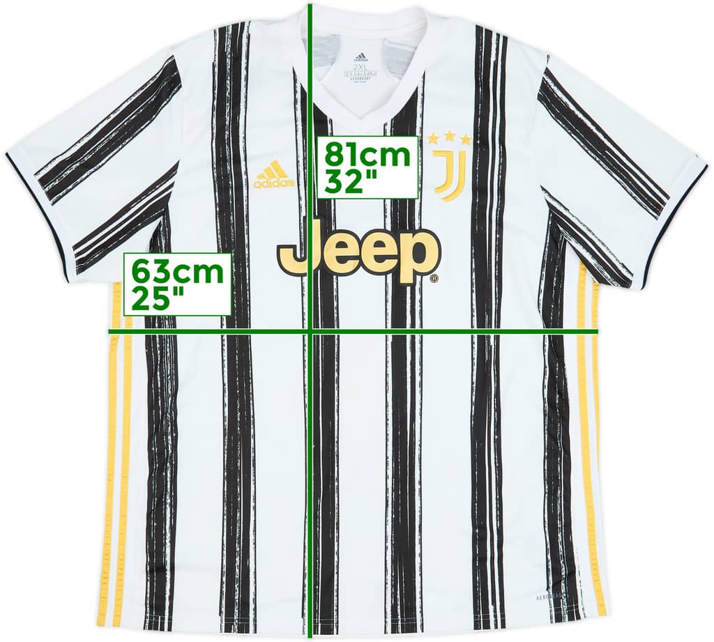 2020-21 Juventus Home Shirt - 7/10 - (XXL)