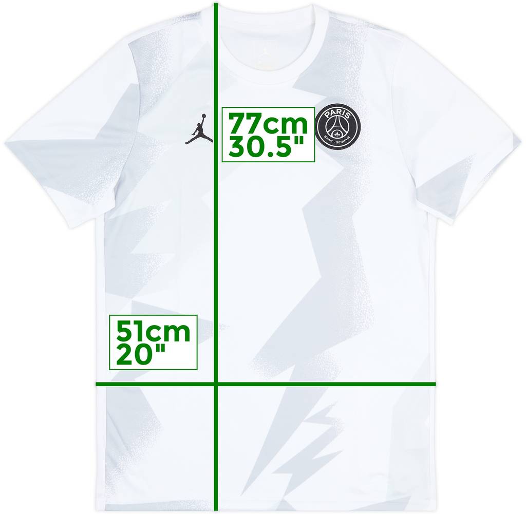 2020-21 Paris Saint-Germain Nike Jordan Training Shirt - 8/10 - (L)