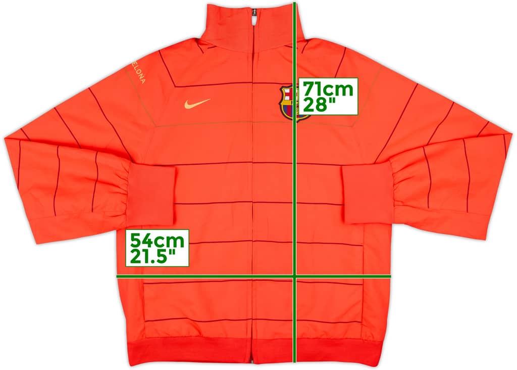2008-09 Barcelona Nike Track Jacket - 8/10 - (M)