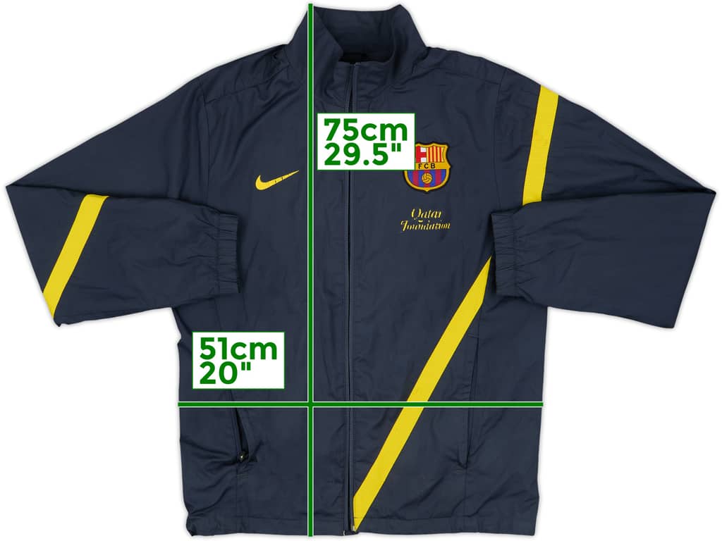 2011-12 Barcelona Nike Track Jacket - 3/10 - (S)