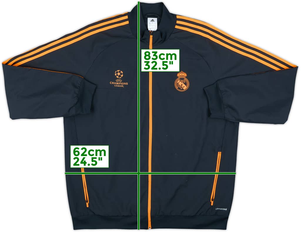 2013-14 Real Madrid adidas CL Track Jacket - 7/10 - (L/XL)