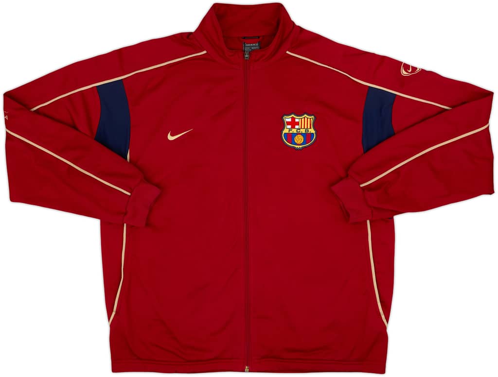 2001-02 Barcelona Nike Track Jacket - 8/10 - (M)
