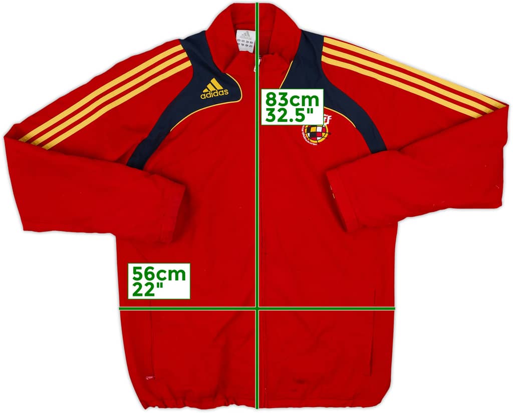 2008-09 Spain adidas Track Jacket - 7/10 - (L)