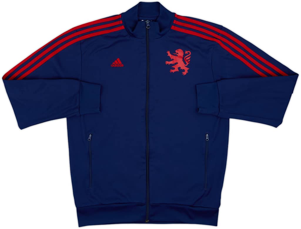 2013-14 Lyon adidas Track Jacket - 8/10 - (M)