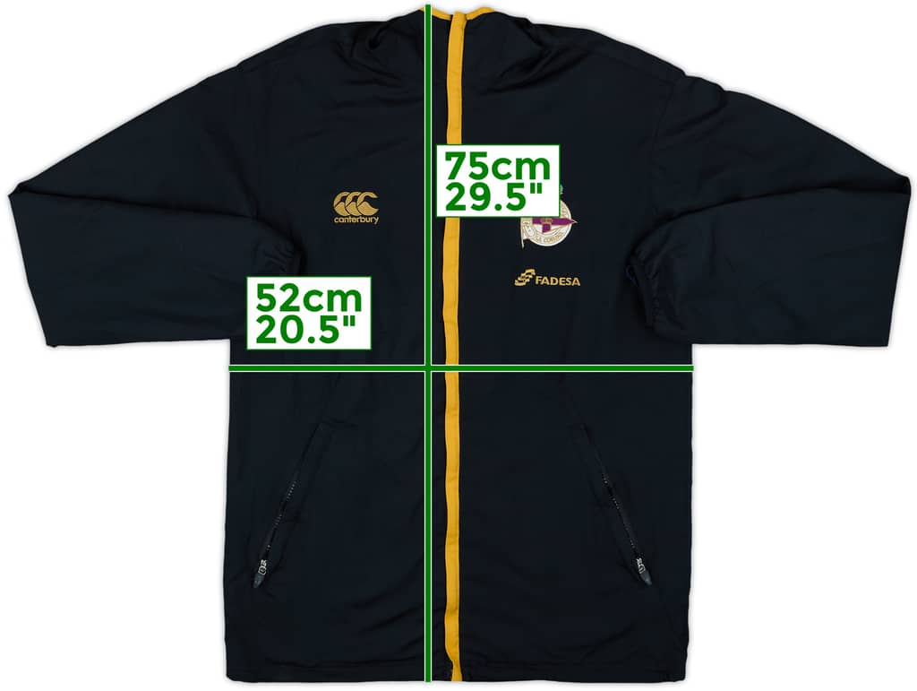 2008-09 Deportivo Canterbury Track Jacket - 8/10 - (S)