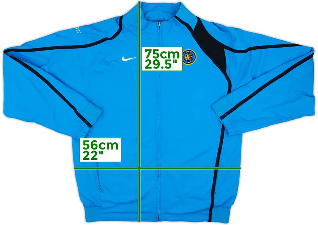 2006-07 Inter Milan Nike Track Jacket - 8/10 - (L)