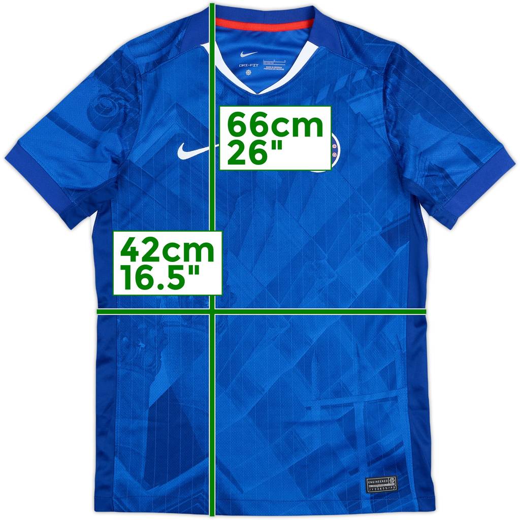 2025-26 Chelsea Home Shirt - 10/10 - (L.Boys)