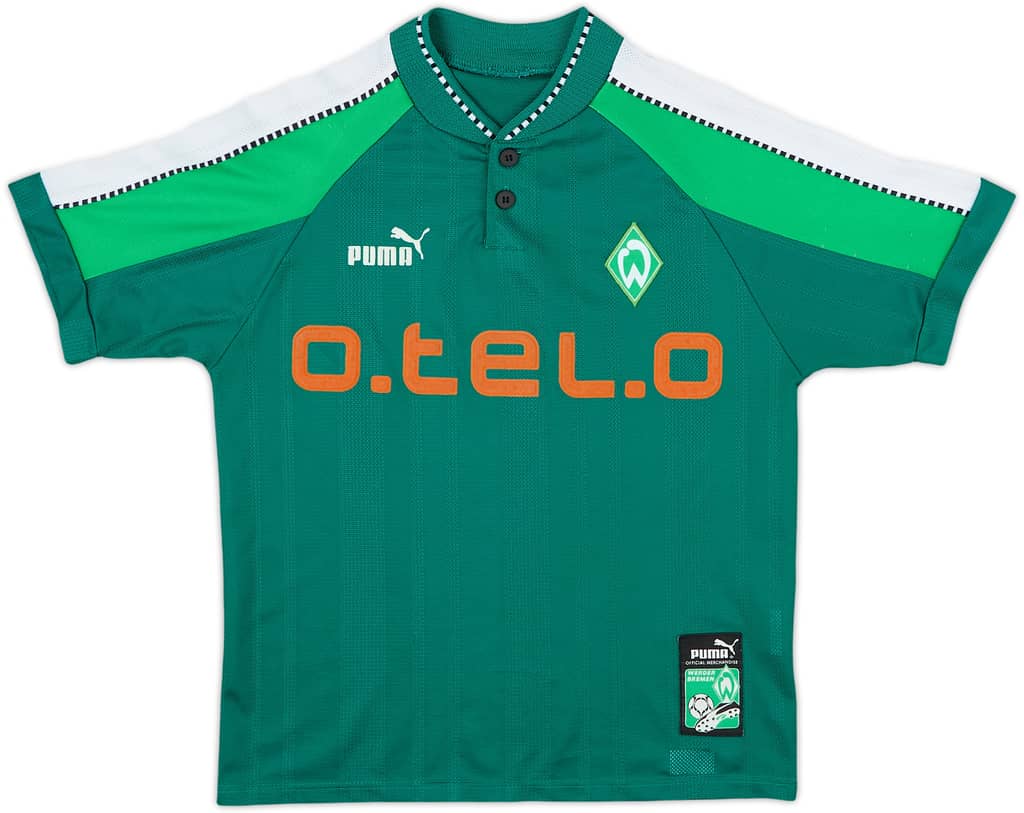 Camiseta de local del Werder Bremen 1997-99 - 8/10 - (M. Niños)