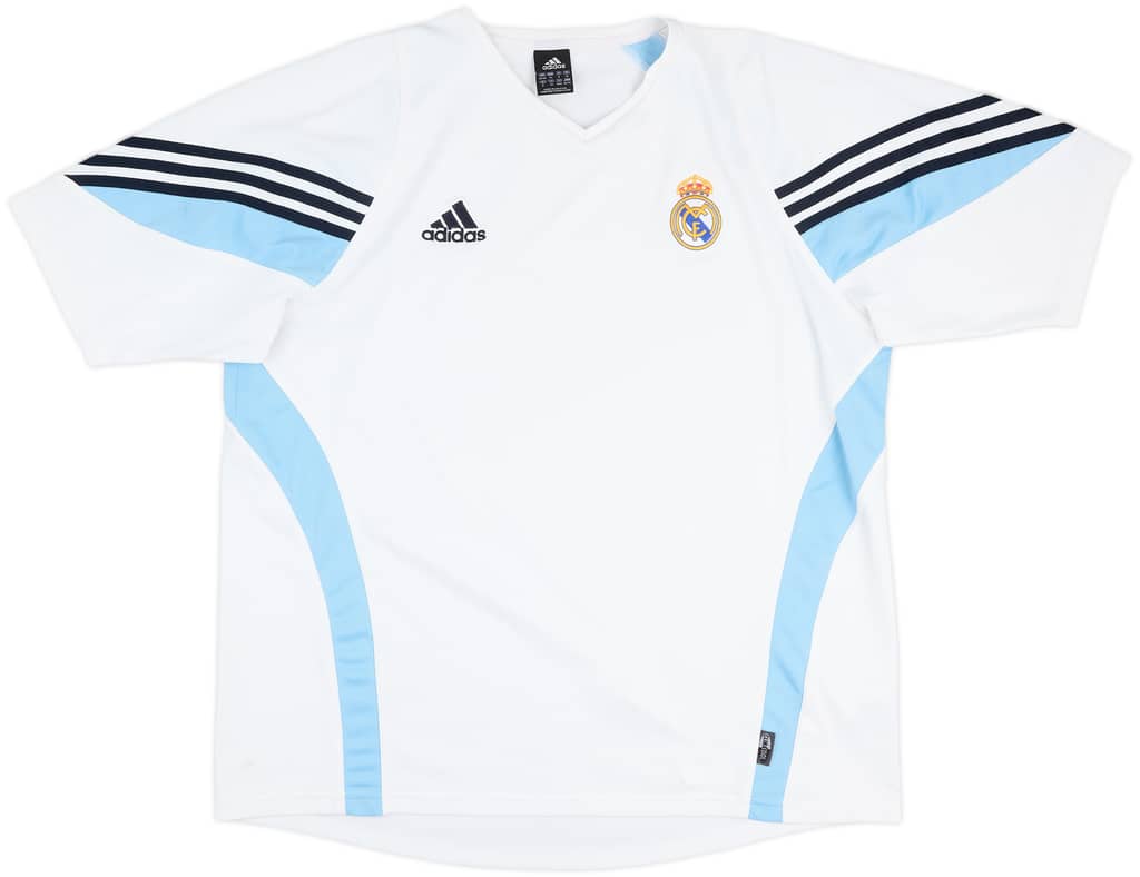 2003-04 Real Madrid adidas Training Shirt - 8/10 - (XXL)