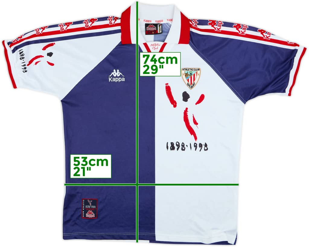 1997-98 Athletic Bilbao Centenary Away Shirt - 8/10 - (S)