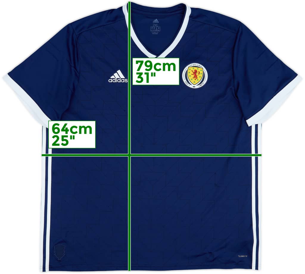 2017-19 Scotland Home Shirt - 6/10 - (XXL)