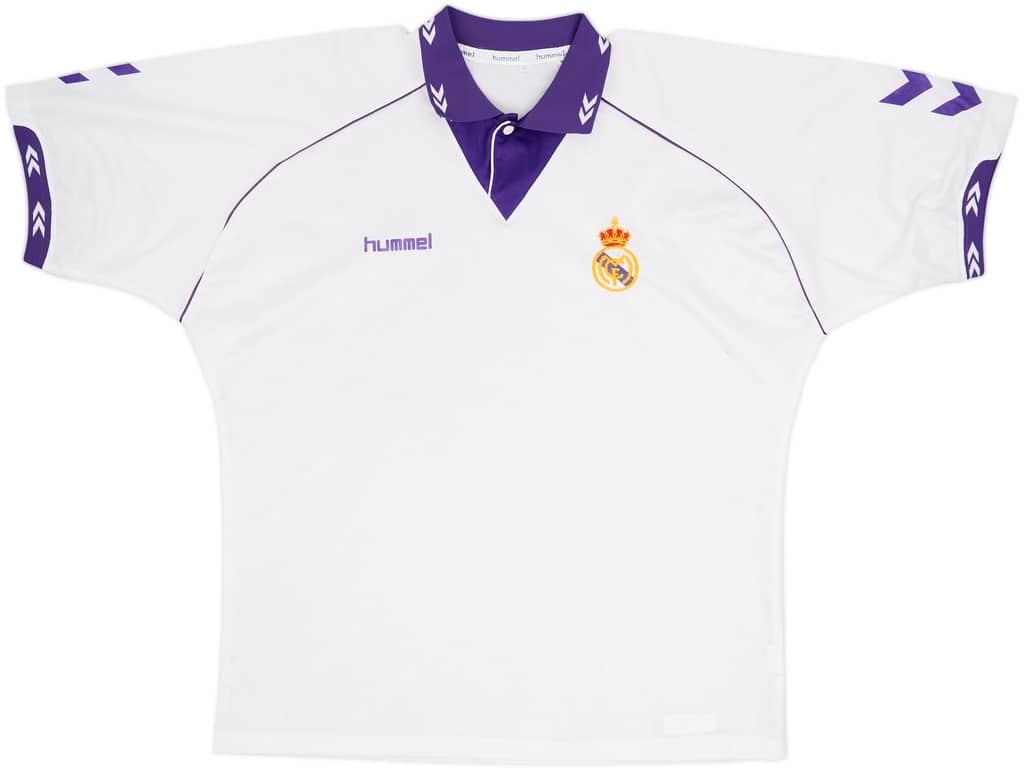 1993-94 Real Madrid Home Shirt - 9/10 - (XXL)