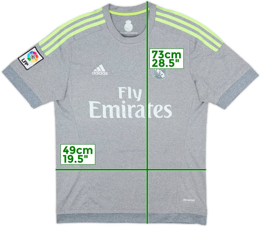 2015-16 Real Madrid Away Shirt - 5/10 - (M)