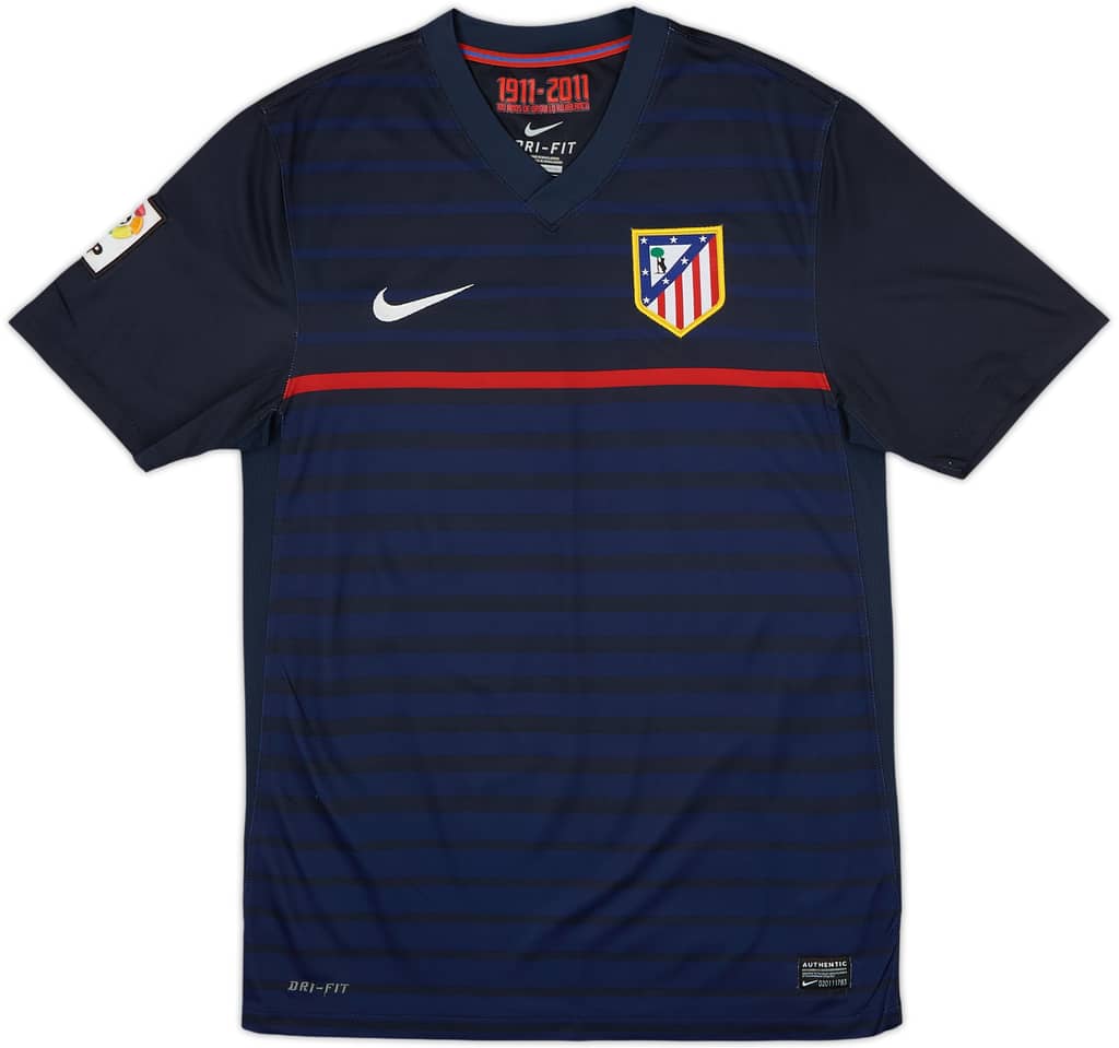 2011-12 Atletico Madrid Away Shirt - 8/10 - (M)